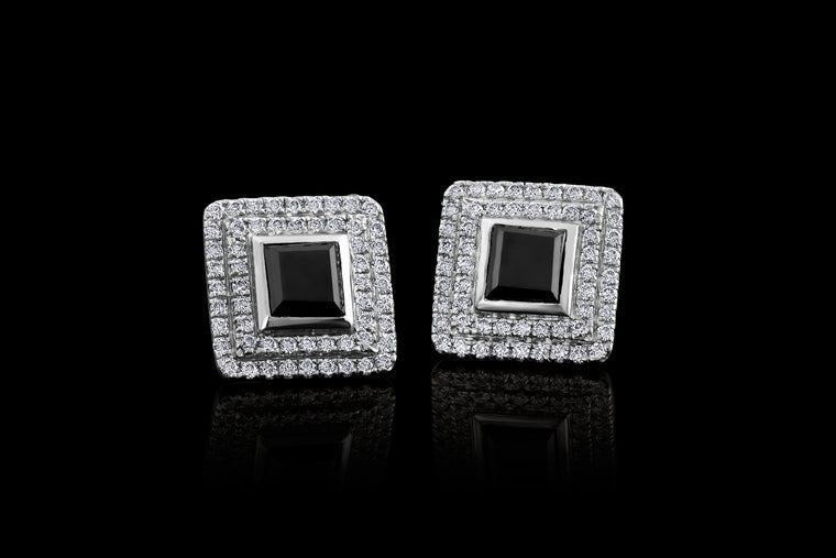 Bespoke Black Diamond Deco Studs