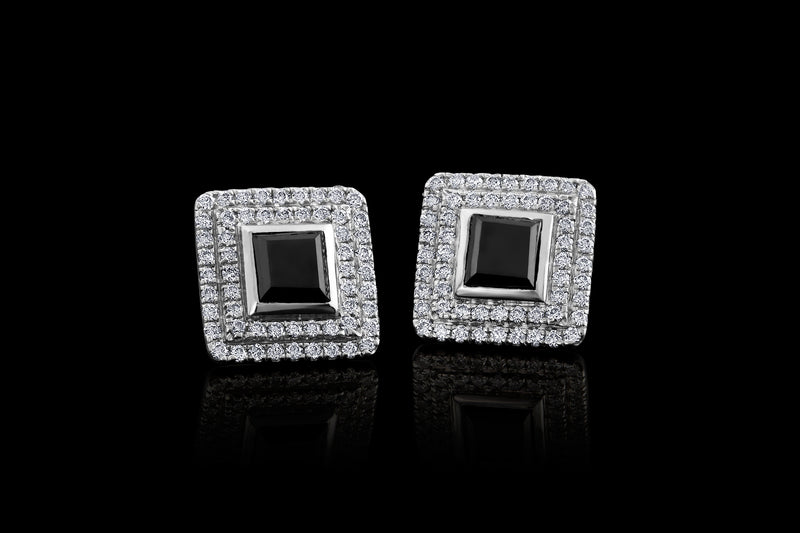 Bespoke Black Diamond Deco Studs - Rock Angel