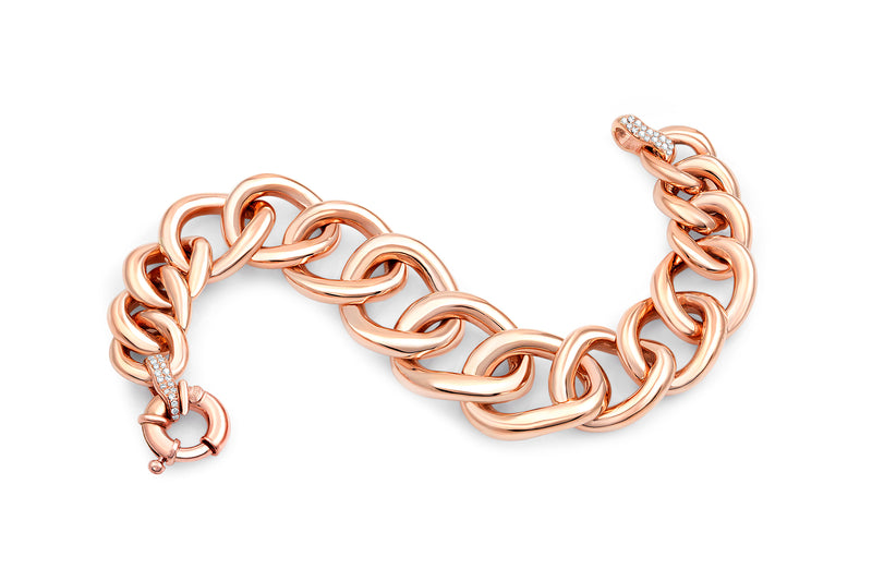 Rock and Roll Heavy Chain Bracelet - Rock Angel