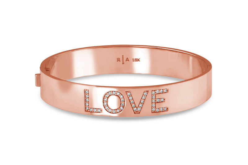 Custom ID Bangle - Rock Angel