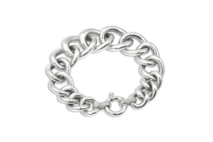 Rock and Roll Heavy Chain Bracelet - Rock Angel