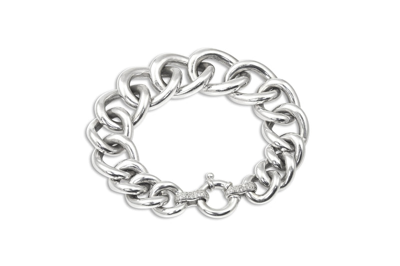 Rock and Roll Heavy Chain Bracelet - Rock Angel