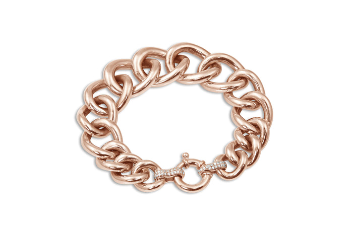 Rock and Roll Heavy Chain Bracelet - Rock Angel