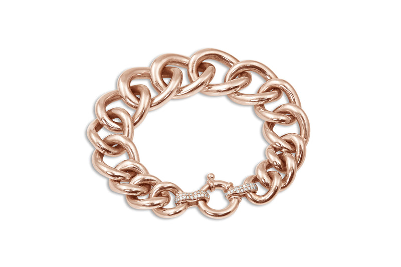 Rock and Roll Heavy Chain Bracelet - Rock Angel