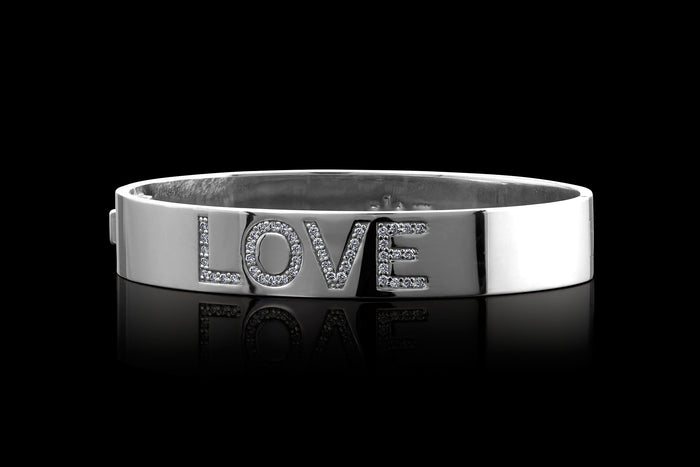 Custom ID Bangle - Rock Angel