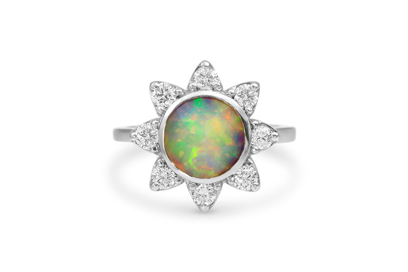 Rock Star Opal Ring - Rock Angel