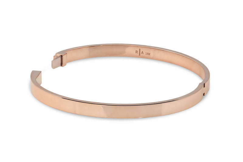 Thin ID Bangle - Rock Angel