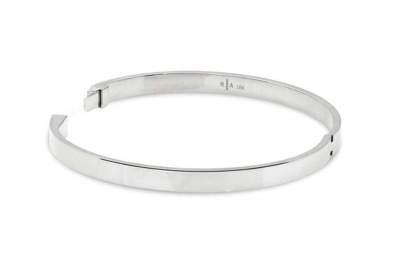 Thin ID Bangle - Rock Angel