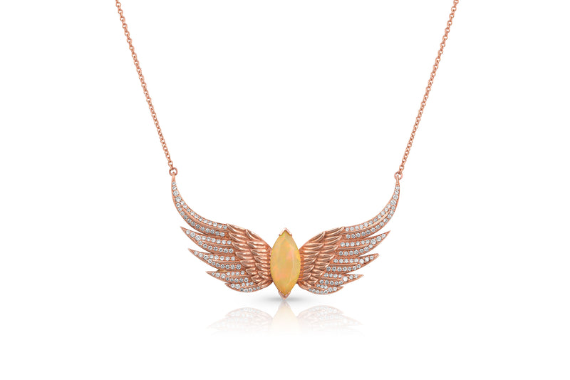Vembley Angel Wings With Golden Chain Necklace Gold-plated Stainless Steel  Pendant Price in India - Buy Vembley Angel Wings With Golden Chain Necklace  Gold-plated Stainless Steel Pendant Online at Best Prices in