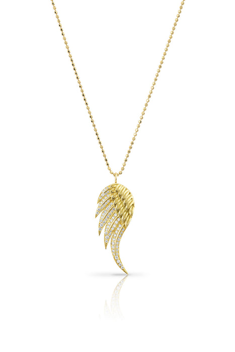 Diamond Wing Necklace - Rock Angel 